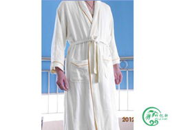竹纤维男士浴袍