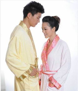 竹纤维浴袍