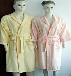 竹纤维睡袍